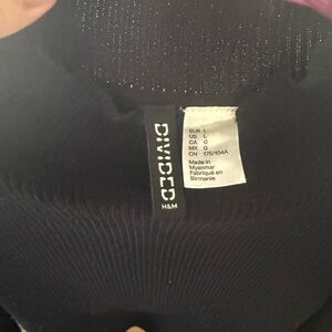 Long sleeve cropped top